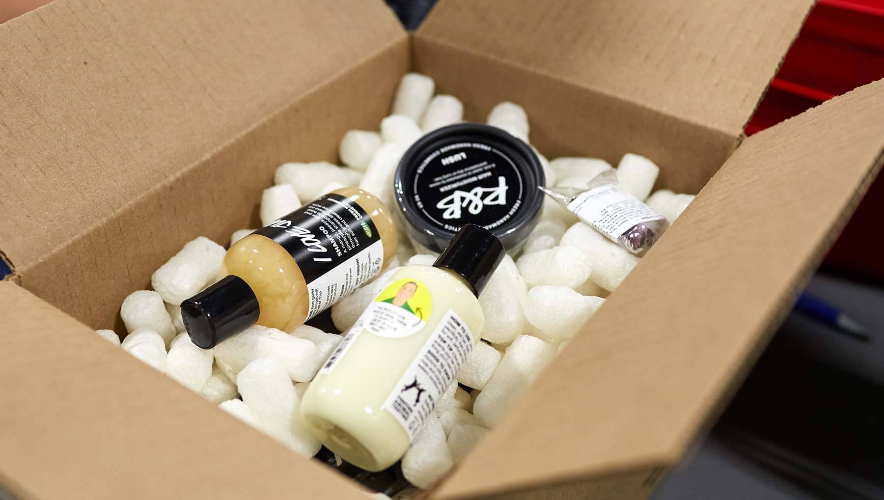 Sustainable Packaging Solutions Delta Ventures Lush Packing Peanuts